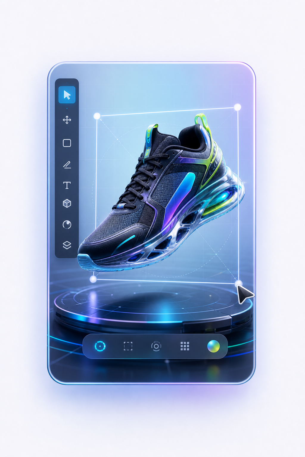 AI generated design mockup