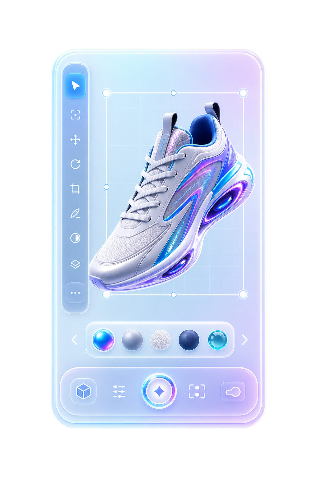 AI generated design mockup