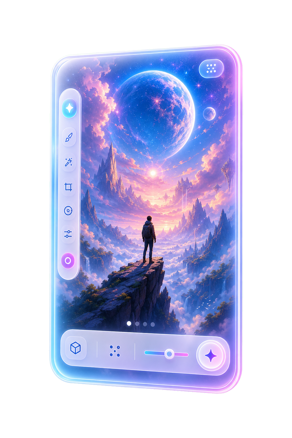 AI generated landscape artwork